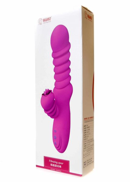 wibrator vibrating spear usb 3 functions of thrusting / 20 vibrations zdjęcie 6