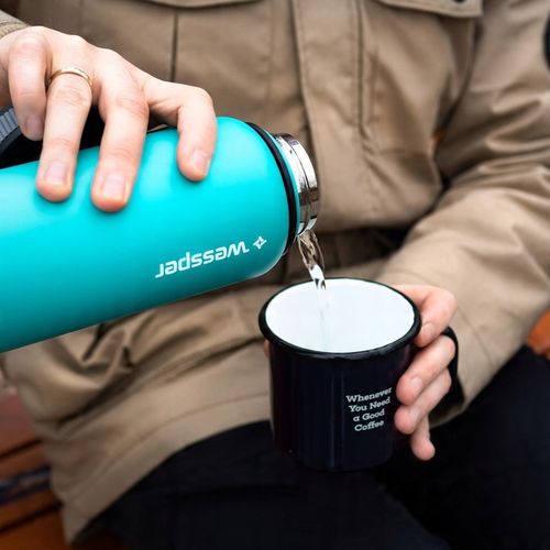 Kubek termiczny dla dzieci do szkoły termos na herbatę wymienne ustniki 1l na Arena.pl