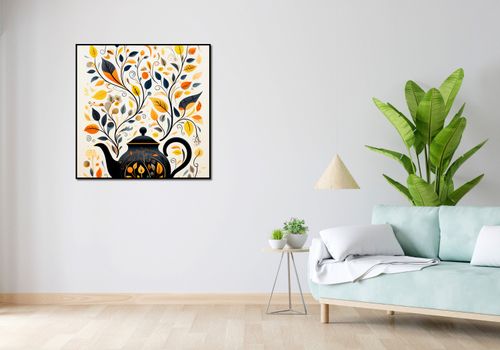 Plakat 90x90cm Jesienna Melodia na Arena.pl