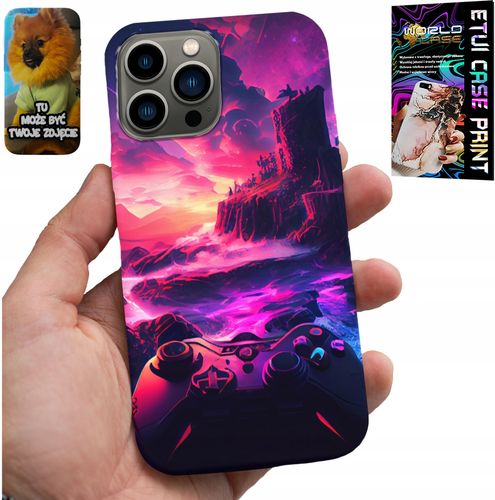 ETUI DO IPHONE 13 PRO - CASE DLA GRACZA, WZORY Z GIER, PREZENT na Arena.pl