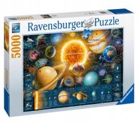 Zestaw Puzzli 5000 ELEMENTÓW Układanka Relaksująca UKŁAD PLANET Układanki
