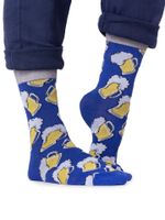 Skarpety Spoksy bawełniane niebieskie kufle piwa 39-42 YOCLUB
