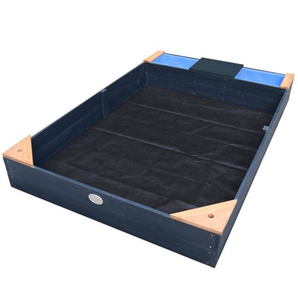 AXI Duża Piaskownica z Pojemnikami Siedziskiem i Przykryciem zdjęcie 4