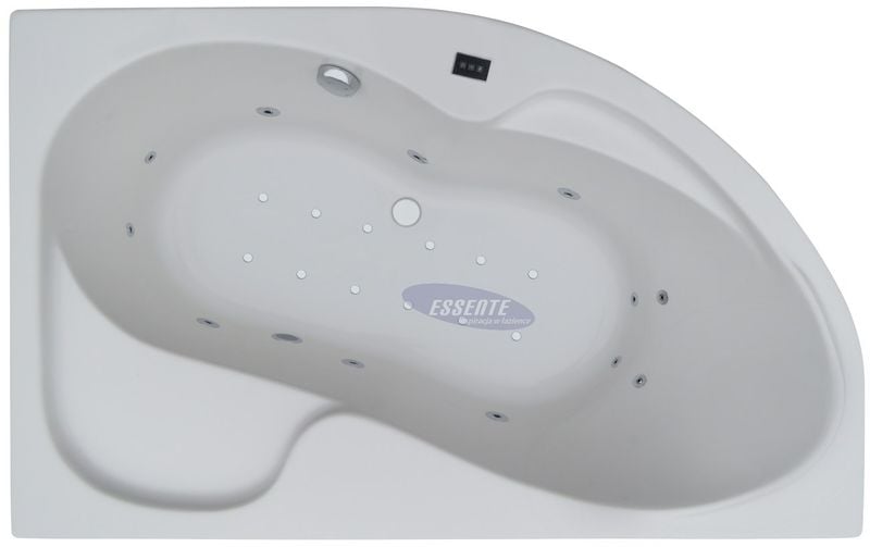 WANNA Z HYDROMASAŻEM NAROŻNA ASYMETRYCZNA 150x100 SPA JACUZZI zdjęcie 23