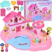 MAGNETYCZNY INTERAKTYWNY DOMEK Z RUCHOMYMI ELEMENTAMI