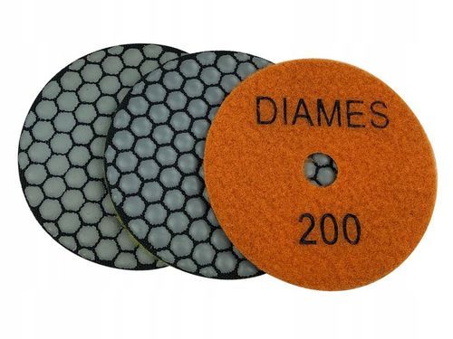 3 SZT DYSK POLERSKI SUCHO GRES 100 #50 #100 #200 DIAMES SZLIFOWANIE GRESU na Arena.pl