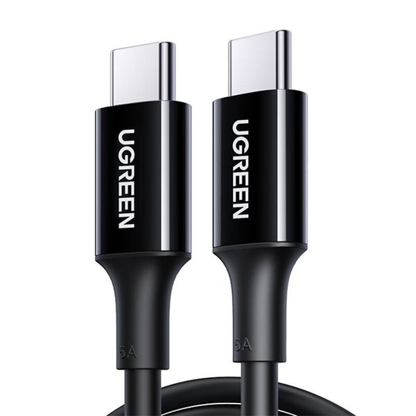 Kabel USB-C do USB-C UGREEN US300, 100W, 5A, 1m (czarny) zdjęcie 1