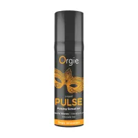 liquid pulse pulsing sensation intimate gel ice caramel 15 ml