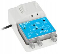 Wzmacniacz Antenowy DVB-T 2 TV ALCAD CA-215 DC 12V