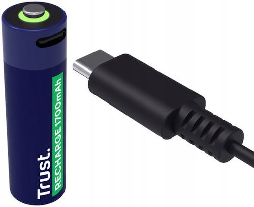 Akumulatory TRUST AA USB-C 4 szt. na Arena.pl