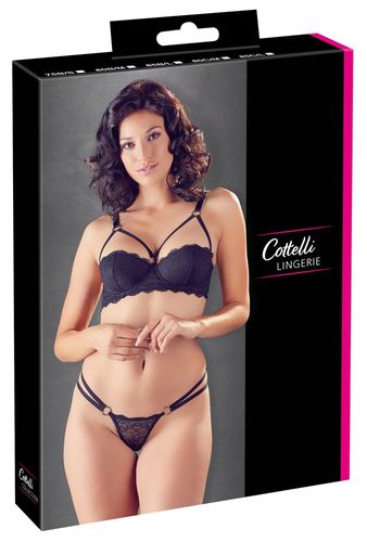 komplet biustonosz string cottelli lingerie 85b na Arena.pl
