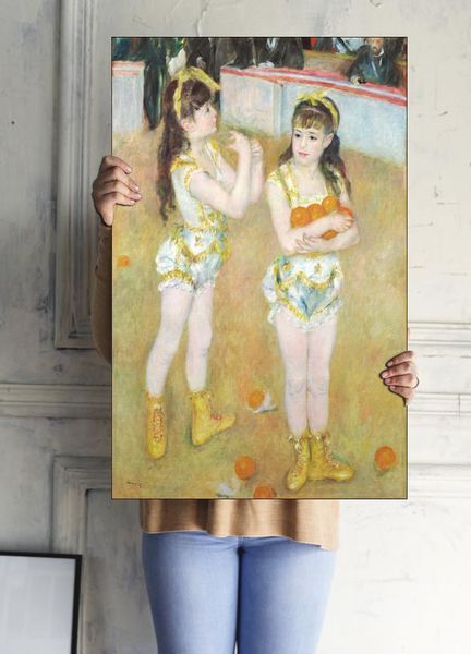 Acrobats at the Cirque Fernando, Pierre-Auguste Renoir - plakat 40x50 cm zdjęcie 2