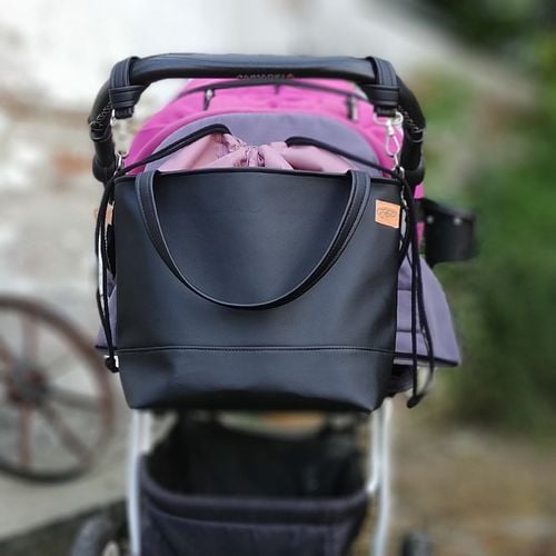 Torba klasyczna czarna z kominem na Arena.pl