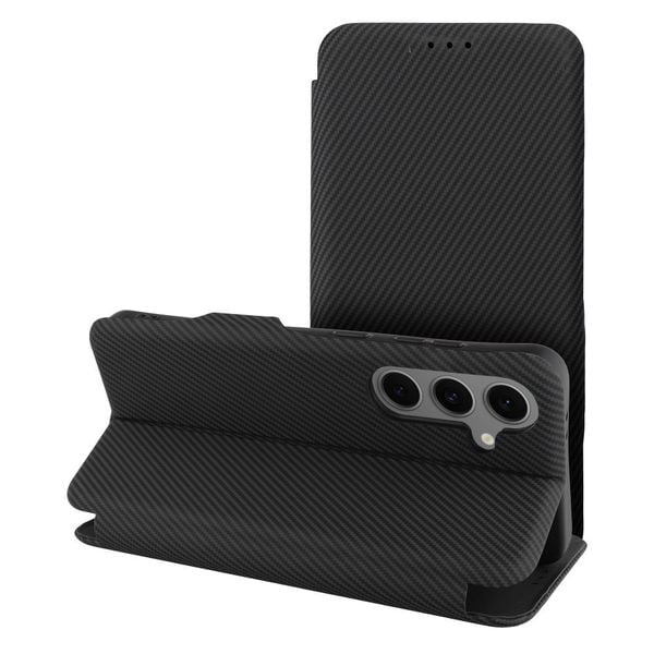 Kabura FOLIO Side Magnet do SAMSUNG S25 PLUS czarny zdjęcie 1