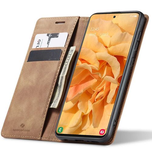 Spacecase Wallet Galaxy A51 light brown na Arena.pl