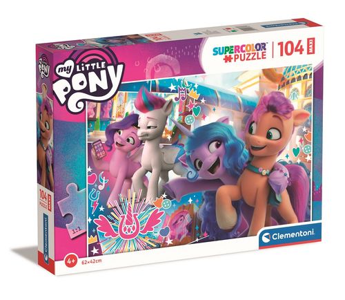PUZZLE 104 MAXI MY LITTLE PONY CLEMENTONI 23764 na Arena.pl