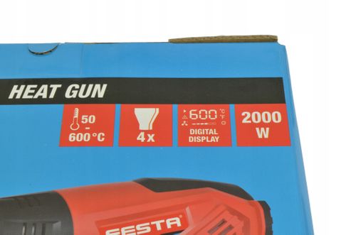 OPALARKA ELEKTRYCZNA 2000W 2 BIEGI CYFROWA REG NEW na Arena.pl