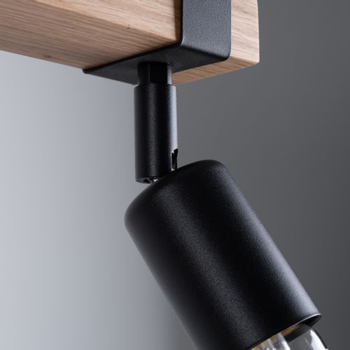 Plafon ZUCA 2 czarny na Arena.pl