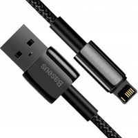 BASEUS MOCNY KABEL USB DO LIGHTNING IPHONE IPAD PRZEWÓD OPLOT 2.4A 2M