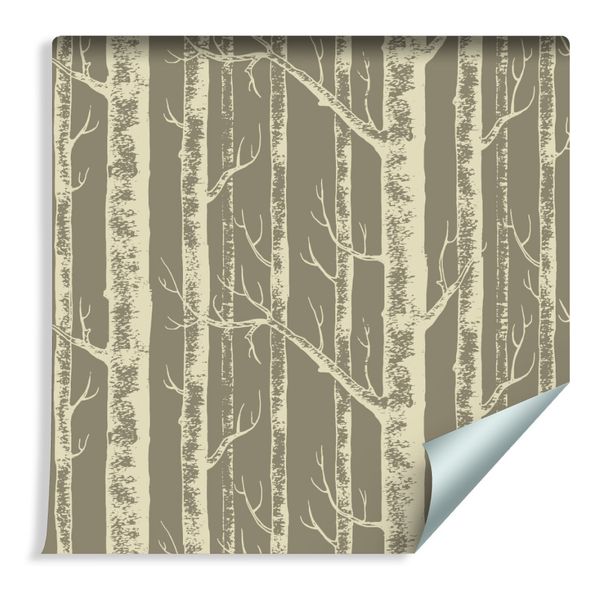 Tapeta Drzewa w Stylu Vintage zdjęcie 1