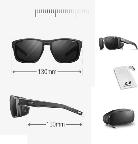 Okulary przeciwsłoneczne Julbo Shield Glacier z wymiennymi osłonami UV100% na Arena.pl