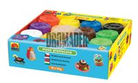masa plastyczna - 12 małych tub 0116