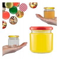 Słoik 200ML + WIECZKO FI66 DŻEM PRZETWORY PASZTET KONFITURA DESERY 12SZTUK