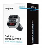 Transmiter Samochodowy FM BT MP3 Ładowarka USB