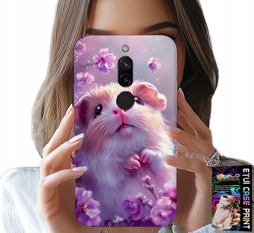 ETUI DO XIAOMI REDMI 8 - SŁODKI CHOMIK, GRYZONIE WZORY DLA DZIECI na Arena.pl