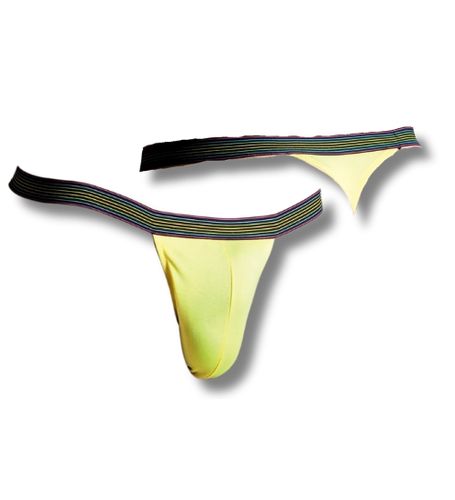 Erotyczne żółte stringi XL na Arena.pl