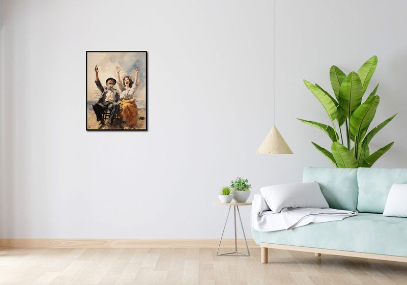 Plakat 50x65cm Chwile Radości zdjęcie 4