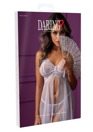 babydoll and matching string white na Arena.pl