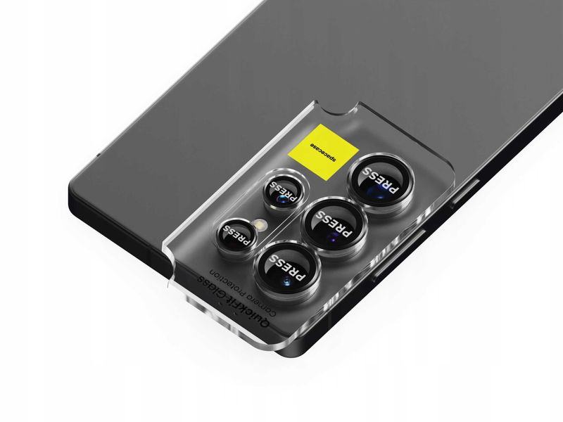 Spacecase Quickfit Camera Galaxy S25 Ultra Black zdjęcie 4