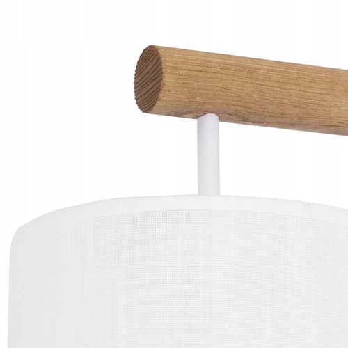 KINKIET OPRAWA ŚCIENNA TK LIGHTING DEVA WHITE 4108 E27 BIAŁY/SOSNA na Arena.pl