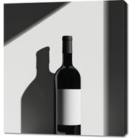 Obraz 90x100cm Butla Wina