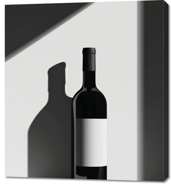 Obraz 90x100cm Butla Wina zdjęcie 1