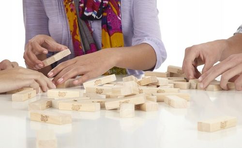 Gra zręcznościowa Jenga Classic Hasbro A2120 na Arena.pl