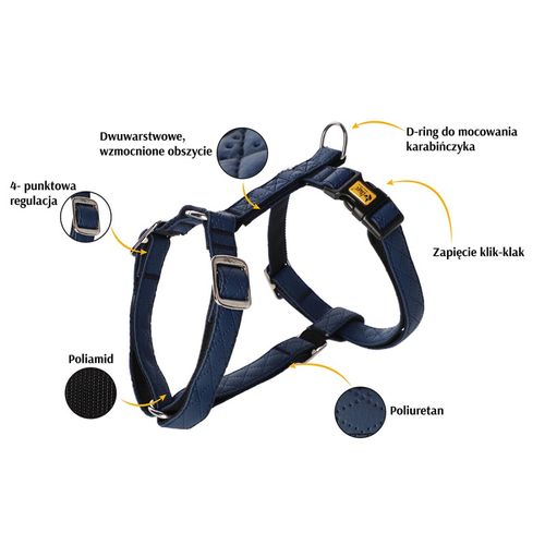 Szelki dwupaskowe Guard Terra Ocean, rozm. L na Arena.pl