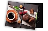 SZKLANA DESKA NA KUCHENKĘ 2x40x52 026D CIASTO