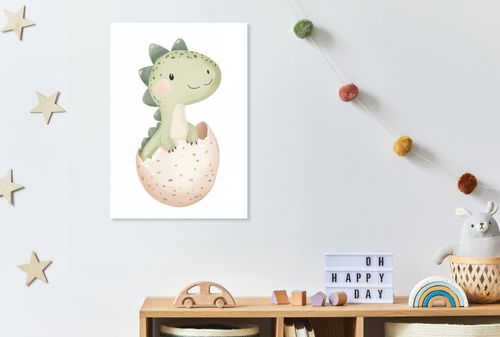 Obraz 50x70cm Wzory dla Dzieci, Chłopca Do Pokoju - Jajko na Arena.pl