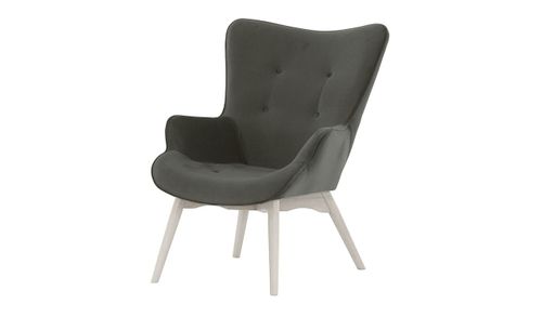 Fotel Ducon Velvet-Kronos 22-biały na Arena.pl