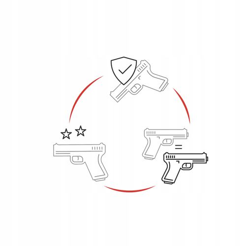 Pistolet colt metalowy tłumik 800 kulek gratis na Arena.pl