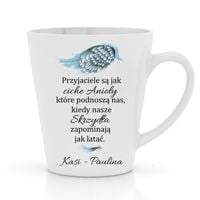 Kubek z PERSONALIZACJĄ z sentencją na PREZENT dla PRZYJACIÓŁKI