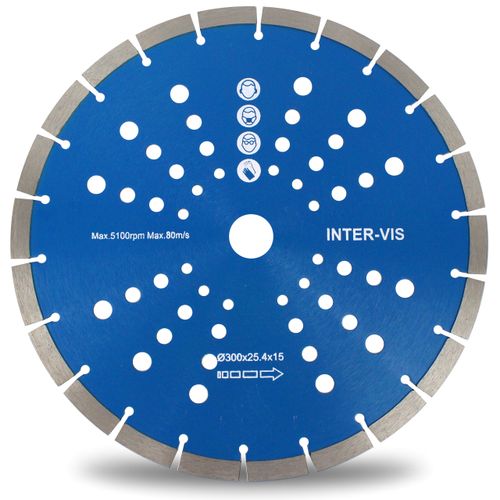 TARCZA DIAMENTOWA SEGMENT 300 x 25.4 x 15mm I-VIS na Arena.pl