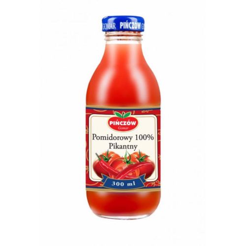 Gomar Pińczów sok pomidorowy pikantny 100% 300ml na Arena.pl
