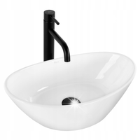 UMYWALKA MAŁA NABLATOWA BIAŁA DO WC MINI OWALNA REA KATE 45 CM