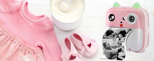 APARAT NATYCHMIASTOWY DLA DZIECI DRUKUŚ DRUKARKA Z KARTA 32GB + 3 ROLKI na Arena.pl