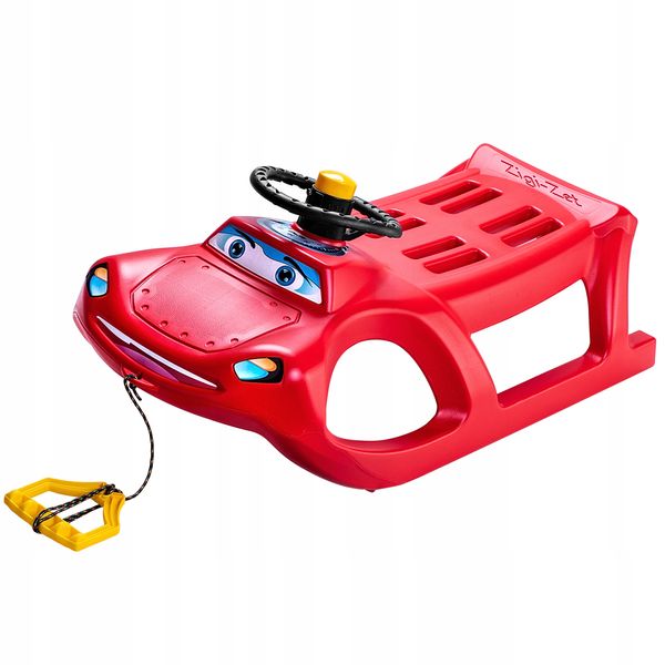 Sanki Plastikowe Z Kierownicą Dla Dzieci Ślizg zdjęcie 5