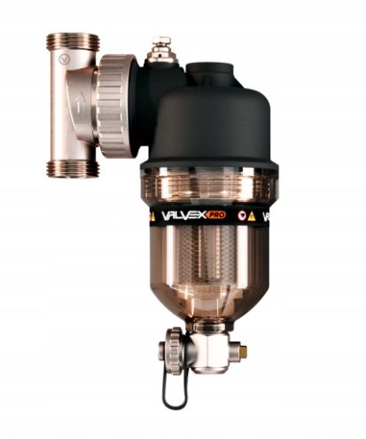 FILTR MAGNETYCZNY SEPARATOR ZANIECZYSZCZEŃ ODMULNIK INSTALACJI C.O 1" DN25 na Arena.pl