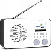 Radio sieciowo-bateryjne DAB+, FM, internetowe TechniSat Viola 2 C IR Biały